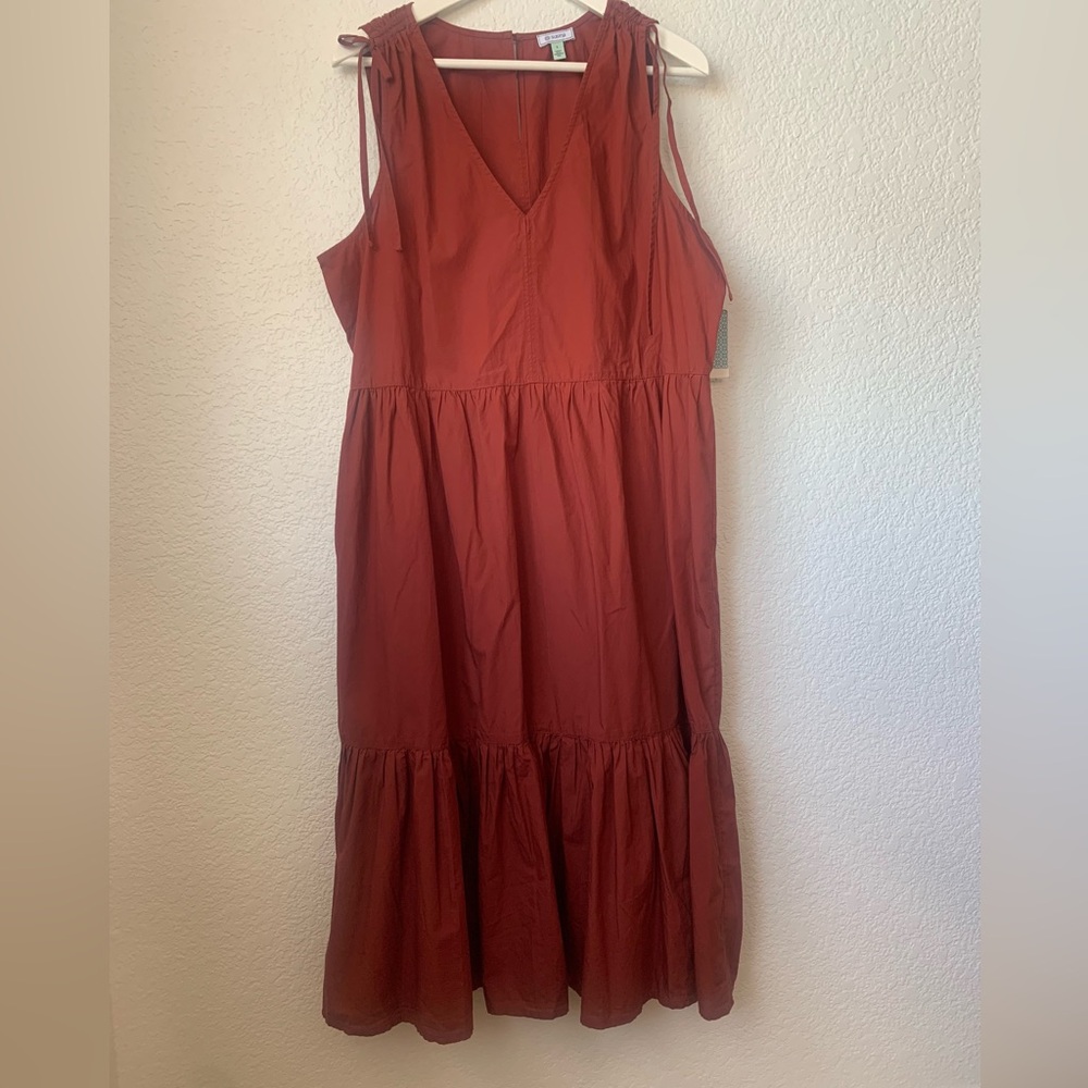 Burgundy Tiered Maxi Dress V Neck